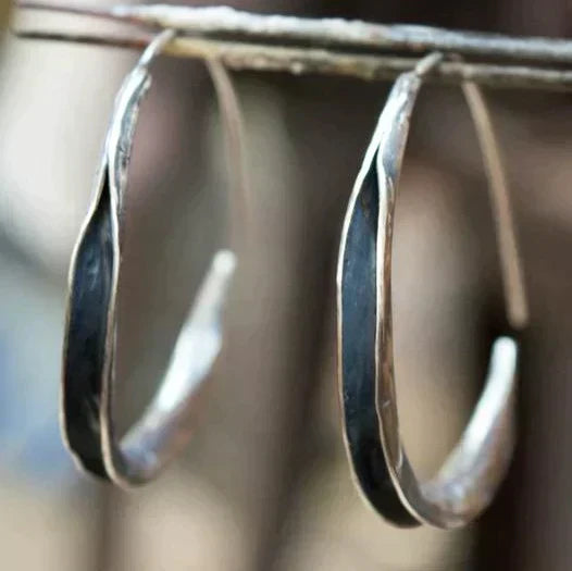 Boucles d'oreilles cercles audacieux