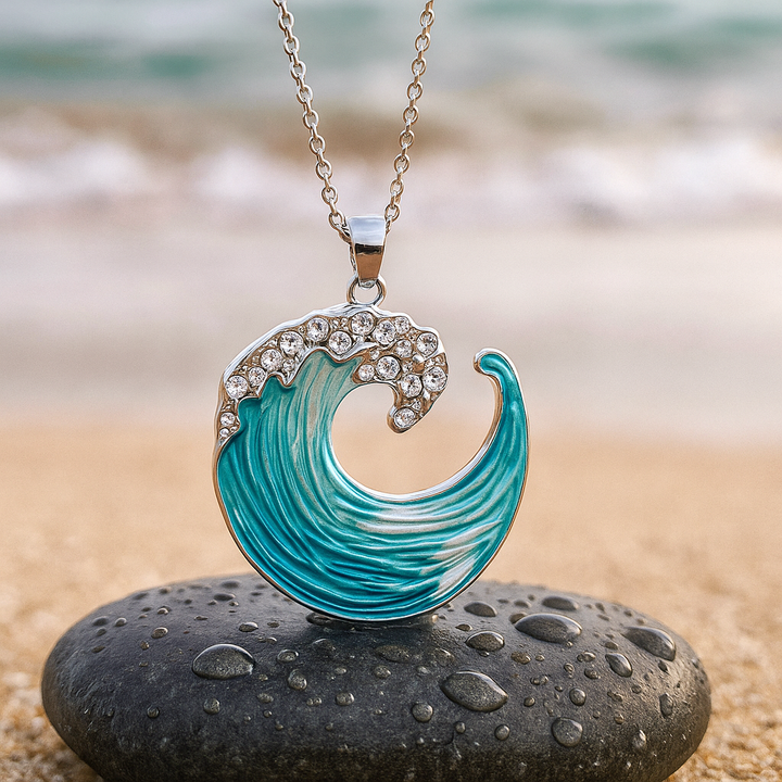 Aurea | La vague de lumière en Argent - Élégance Brillante et Raffinée pour Chaque Occasion