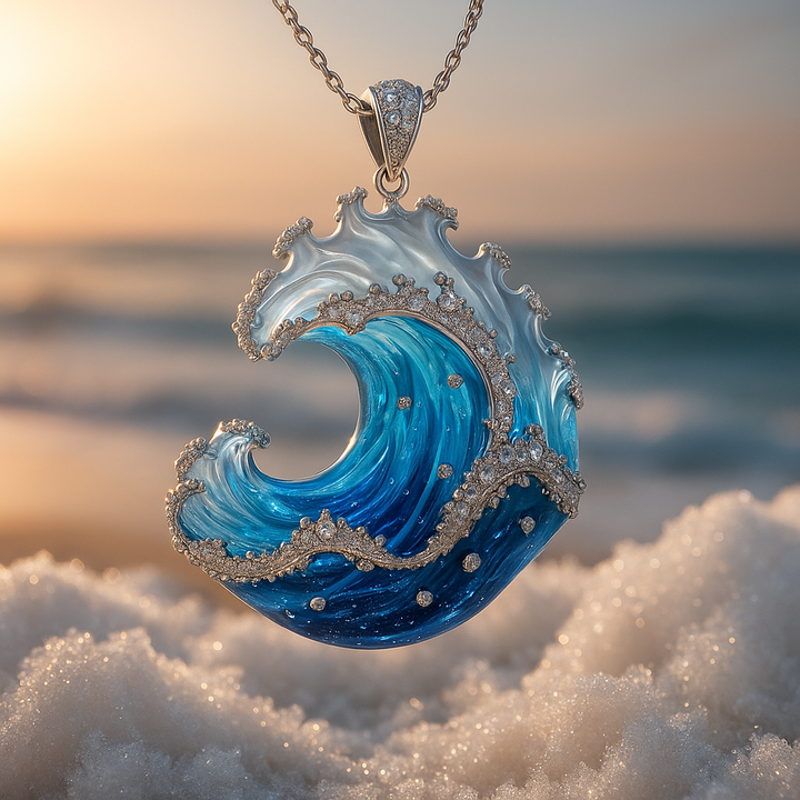 Zephira | Élégante Étui de la Vague Éternelle pour Protéger avec Style