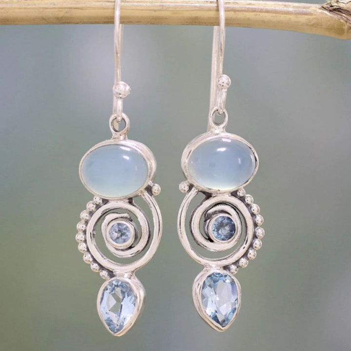 Bijoux Vintage Exclusifs en Argent avec Pierre de Lune