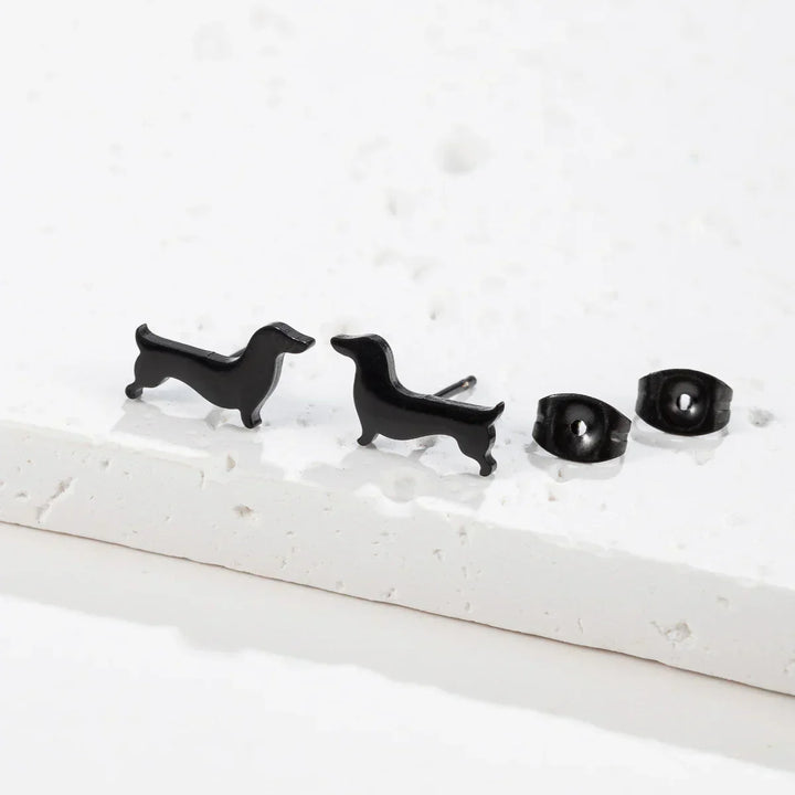Dackel-Ohrstecker
