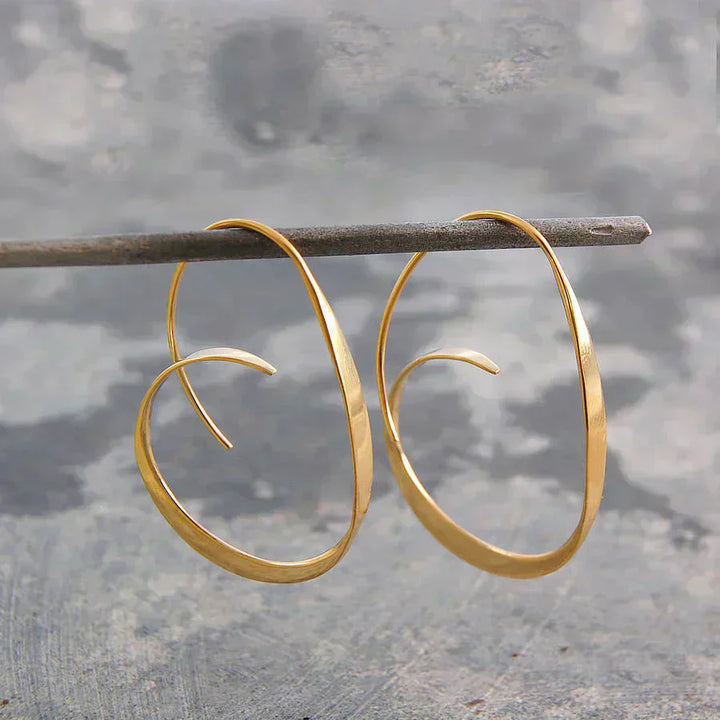 Boucles d'oreilles torsadées Delight