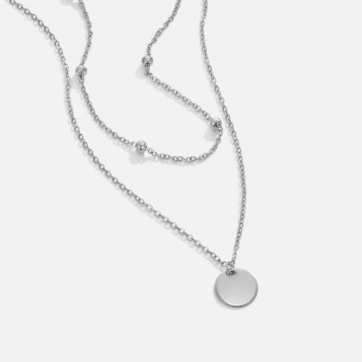 Chaîne à plusieurs rangs en argent