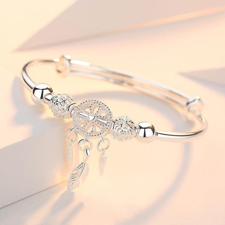Chasse-neige réglable en argent sterling 925 de haute qualité – décoration hivernale durable et élégante